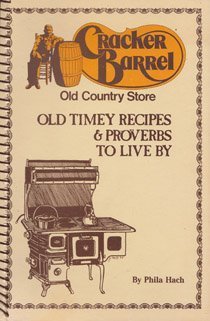 Cracker Barrel Old Country Store: Old Timey Recipes & Proverbs to Live By, Vol. 1 by Phila Rawlings Hach (1983) Plastic Comb gratuit