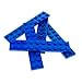 Produktbild 5 x Lego System Leiste Basic Bau Platte Stein blau 2 x 10 für Set Star Wars 7317 5955 7775 10227 4207 75042 8426 6931 7664 71006 3832