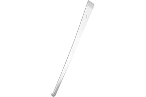 GAROSA Leva per Apicoltura in Acciaio Inossidabile Gancio Apicoltore a Forma J con Raschietto per Pulizia Alveari Attrezzatura Professionale per Manutenzione Api