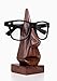 Produktbild Store Indya, Unkonventionell Handgemachte Nase geformt Dekorative Palisander Spectacle Lesen Sunglass-Halter-Standplatz