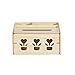 Produktbild Platz Holz Tissue Box Kreative Holz Desktop Multifunktions Aufbewahrungsbox Wohnzimmer Auto Buch Box DIY,Beige