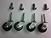 Foam & Upholstery Warehouse Set Of 4 Furniture Castors. Castors For Beds/furniture Etc