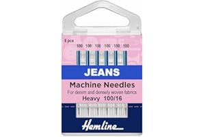 HEMLINE Machine Needles: Jean - Heavy(100)