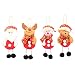 Produktbild HEALIFTY 4pcs Weihnachtsdekoration-Umbau-Weihnachtshängende Dekorationen Entzückende Puppen-Anhänger-Weihnachtsbaum-Verzierungen