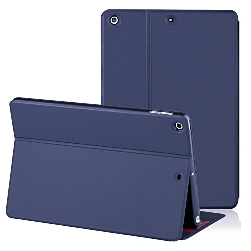 Huawei MediaPad T3 10.0 hülle, IVSO hochwertiges PU Leder Etui hülle Tasche Case - mit Standfunktion, super 360° Anti-Wrestling, ist für Huawei MediaPad T3 10.0 Tablet-PC perfekt geeignet (Blau)