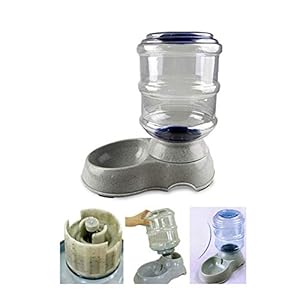Beito Cuenco de agua para perros, gatos, mascotas, 7 libras – 1 galón de capacidad, dispensador de agua y agua – Material de polipropileno premium fácil limpieza de seguridad
