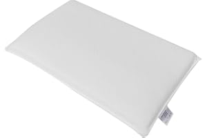 Poupy Anti-Milben-Kissen für den Kinderwagen, 30 x 20 cm, aus BPA-freier Baumwolle, hypoallergen und atmungsaktiv