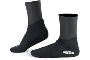 SEAC Anatomic, Calze in Neoprene, Calzino Termico per Pesca in Apnea e Immersioni con Pinne da Subacquea