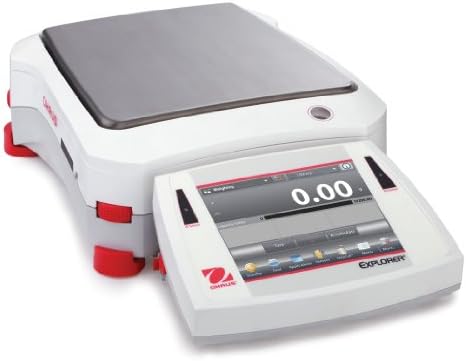 OHAUS 30061981 Model EX2202/E Explorer Precision Electronic Balance, 2, 200g Capacity, 0.01g Readability