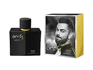 One 8 by Virat Kohli PURE Eau De Parfum For Men, 100 ml