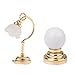Produktbild Baoblaze 2pcs 1/12 Puppenstube Miniatur LED Schreibtischlampe und Kugelform Lampe aus Metall & Kunststoff Zubehör
