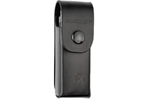 Etui Leatherman - Oryginalne skórzane etui, akcesoria dodatkowe do narzędzi wielofunkcyjnych, pasuje do modeli Rebar, Wingman, Sidekick, Rev, Heritage, Bond i Curl, kolor czarny