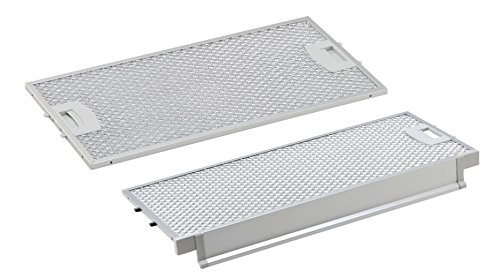 DREHFLEX-Para Bosch/Siemens/Neff/Balay filtro de grasa/metal Filtro de grasa para varios Campana/Esse/Campana Apto para piezas de nº 00434107(434107)trasero y delantero 00434105 (434105)  B01INNB3EC