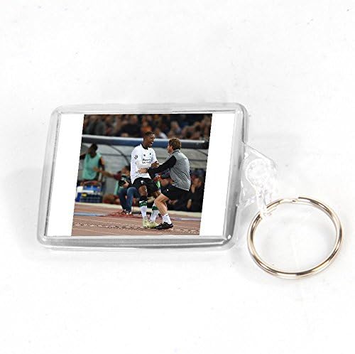 Key Ring Rectangular - A.S. Roma v Liverpool - UEFA Champions League Semi Final Second Leg