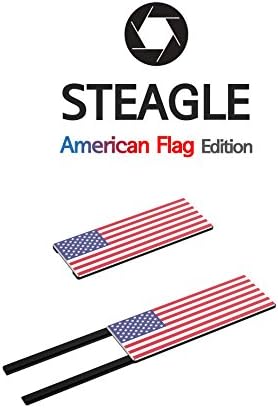 STEAGLE1.0 Laptop Webcam Cover for Privacy Shield (American Flag Edition)