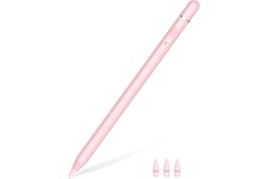 KIROSA Pencil 1a generación, Pencil 2a generación con Carga rápida USB C, rechazo de inclinación y Palma, lápiz iPad para iPad 6-10, iPad Mini 5/6, iPad Air 3-5, iPad Pro 11"/12.9" 3-6