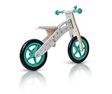 KinderKraft Runner Laufrad aus Holz mit Tasche und Klingel in 2 Farben (Stars) - 3