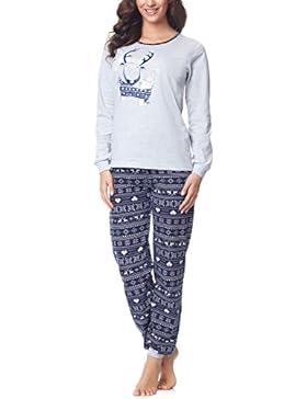 Merry Style Damen Schlafanzug 867 v2