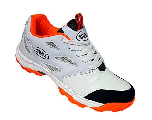 Hitmax Sports Plus 2019 Cricket Shoes for Men (White) RS.999.00
