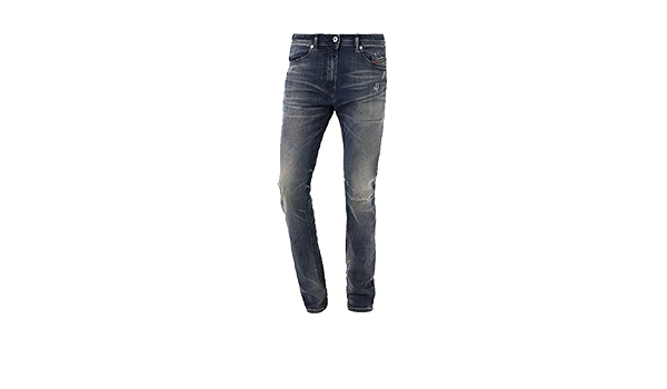 Diesel Thommer Stretch Blue Tinted Rip \u0026 Repair Denim Jeans 0687U :  Amazon.co.uk: Clothing