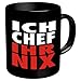 Produktbild Tasse Ich Chef Ihr Nix - im Geschenkkarton