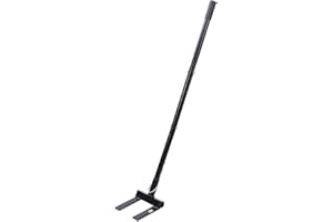 TOPWAY Barra per Demolizione dei Pallet 45 Pollici Heavy Duty Pallet Buster Deck Carroattrezzi, Pallet in Legno Smontaggio Strumento con Manico Staccabile a 3 Sezioni