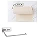 Produktbild BATHAE 1 Stück Küchenpapier-Halter-Aufhänger-Gewebe-Rollenhandtuchhalter Badezimmer Regal Hang Organisator-Speicher-Haken-Halter-Rack