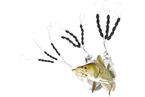 TheBigFish - 3x15 Gummistopper Schnurstopper Posenstopper - Größen S,M & L