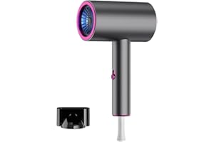AOGBDVB Haartrockner Profi Ionen, 2000W Föhn AC-Motor Schnell Trocknender Professioneller Fön mit 3 Hitzeeinstellungen, Haarföhn Konstantem Temperaturregler Ionen Hair Dryer mit Konzentratoren Stylingdüse