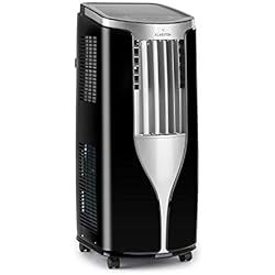 KLARSTEIN New Breeze ECO - Climatiseur Mobile, 935 W, 10.000 BTU/h (2,9 KW), 360m³/h, 64 DB Max, 4 Modes de Fonctionnement, 3 Forces de Ventilation, 16 °C et 30 °C, Noir