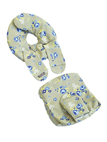 Glorious Lou Covers Set for Maxi-Cosi Pebble Cushion and Belt – 100% Cotton – Pepper Collection