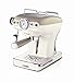 Produktbild Ariete 00M138913AR0 Siebträger-Espressomaschine Vintage mit Milchaufschäumdüse, 900 W, cremefarbig