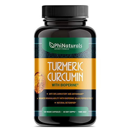 Curcumina de cúrcuma con Bioperine ® (extracto de pimienta negra)