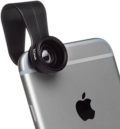 LOHA iPhone Lens with 10x Macro and .67x Wide Angle, Compares to Olloclip, Compatible for Any Smartphone