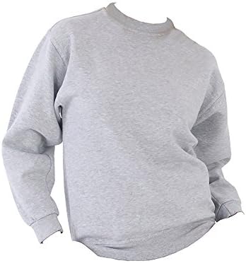 UCC 50/50 Mens Heavyweight Plain Set-In Sweatshirt Top