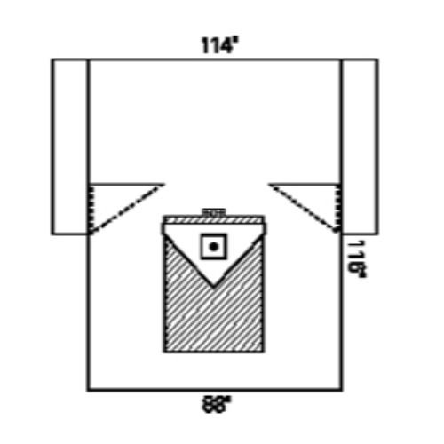 Halyard Health 79267 Orthoarts Knee Arthroscopy Drape, Non-Sterile, 114" x 88" x 116" (Pack of 7)