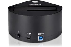 Sveon STG110 - Base de conexión Docking para Discos Duros SATA de 2.5" y 3.5" con conexión USB3.0 y Sistema One Touch Backup