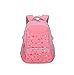 Produktbild Schulrucksack Kinder Schule Rucksack Mädchen Junge wasserdicht Leichtfüßige Schüler multifunktionale Star drucken Freizeit Rucksackreise Tasche,Pink