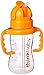 Thinkbaby - Thinkster Straw Bottle - Kids Water and Drink Bottle No BPA - 9oz / 266ml - Orange
