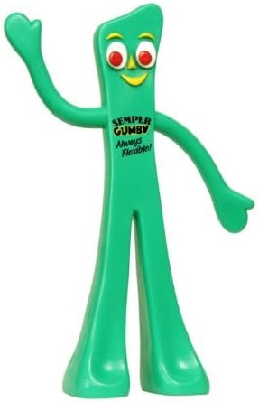 Action Figures - Gumby Semper 6" Bendable Rubber Toys New gpr-126