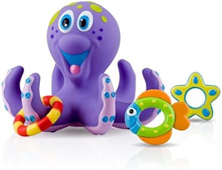Nuby Bathtime Fun Octopus Hoopla Purple by GDM HOME