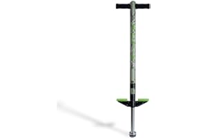 Xootz Ty6045 Pogo Stick für Kinder, Jungen und Mädchen, Industriedesign, grün, Einheitsgröße