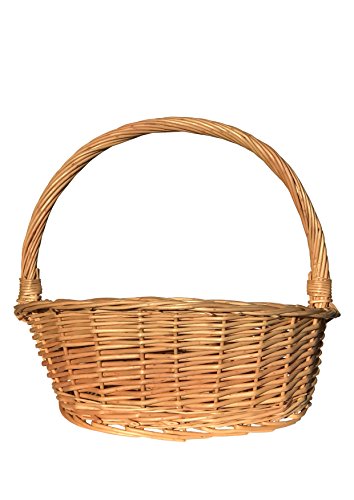 Geschenkkorb, Weidenkorb, Präsentkorb,mittel, 38x30x34 cm - 3
