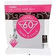 Hario Papierfilter weiß / Filtertüten Misarashi, mittel für VCF-02, 100 Stück