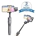 Produktbild FeiyuTech Vimble 2 | Stabilisierte 3-Achsen-Handkimbal | Raum Grau | Handheld Smartphone Gimbal | Teleskopverlängerung | Foto / Video Stabilisator | iPhone, Samsung Galaxy S7, S8, Hinweis 5, Google Pixel und andere Smartphones | Action Camers GoPro Hero 5,4,3, und mehr | 2 Jahre Garantie | Von FeiyuTech