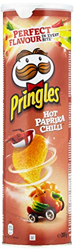 Preisvergleich Produktbild Pringles Hot Paprika Chilli Chips / 200g