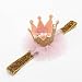 Ouneed Cute Hairband Baby Hair Band Elastic Flower Crown Headwear (Gold)