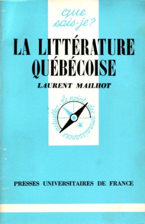 La littérature québécoise