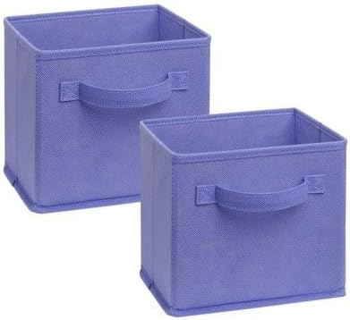 Mini Fabric Drawer 2 pack Light Purple 1576