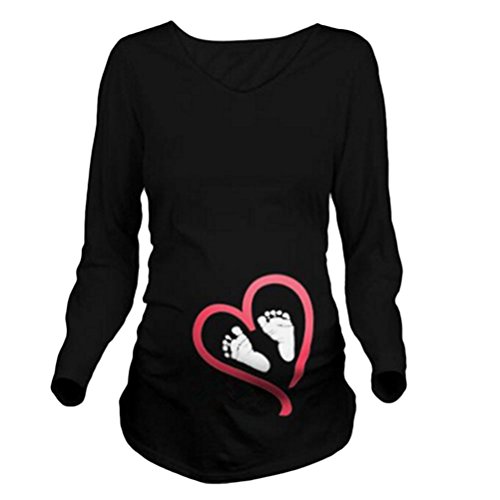 Zhuhaitf High Quality Casual Womens Maternity Funny Of Pregnancy Designer t Shirt Easy To Match For Special